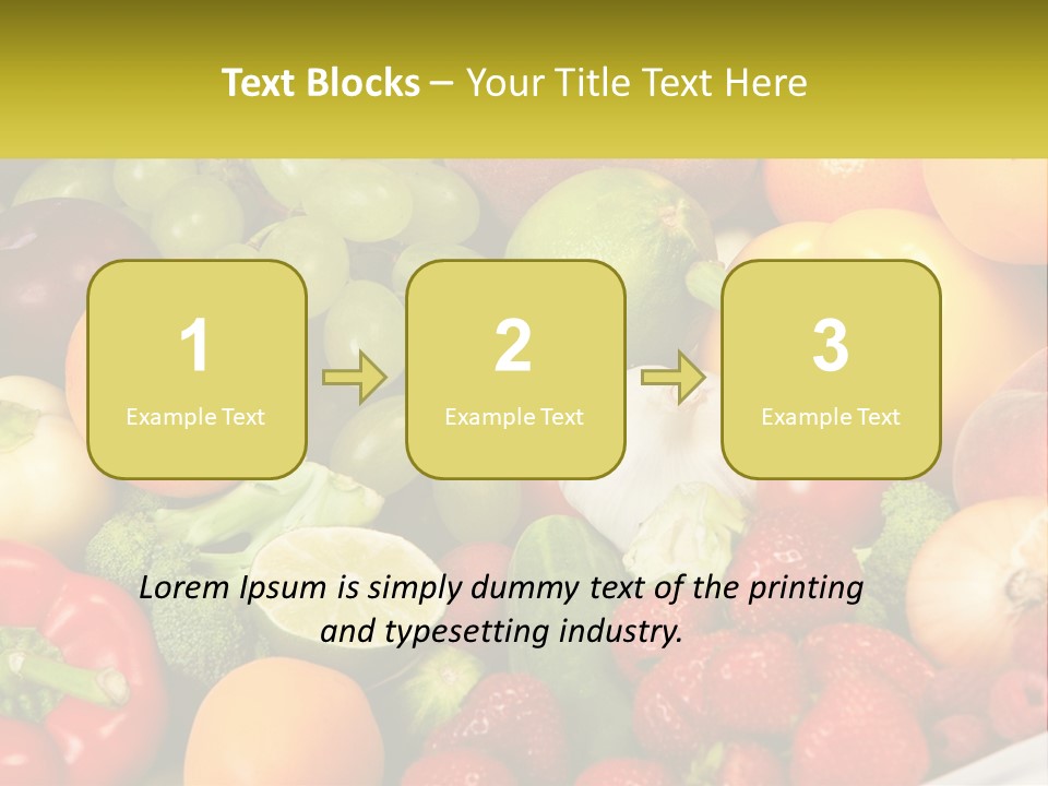 Town Global Render PowerPoint Template