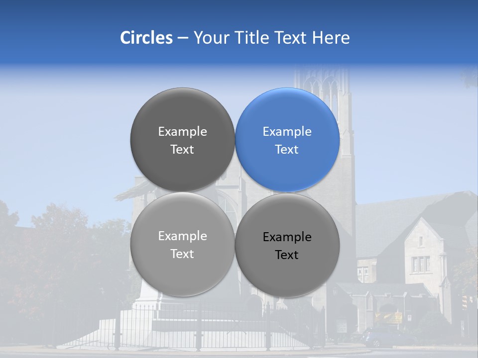 Abstract Architect Shape PowerPoint Template