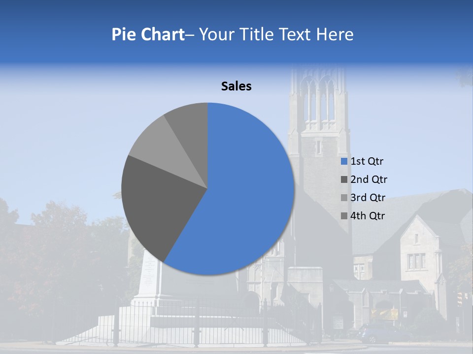 Abstract Architect Shape PowerPoint Template