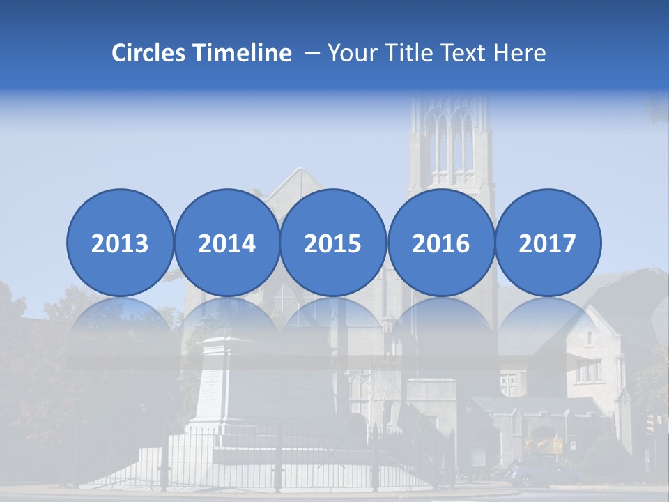 Abstract Architect Shape PowerPoint Template