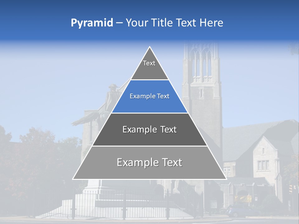 Abstract Architect Shape PowerPoint Template
