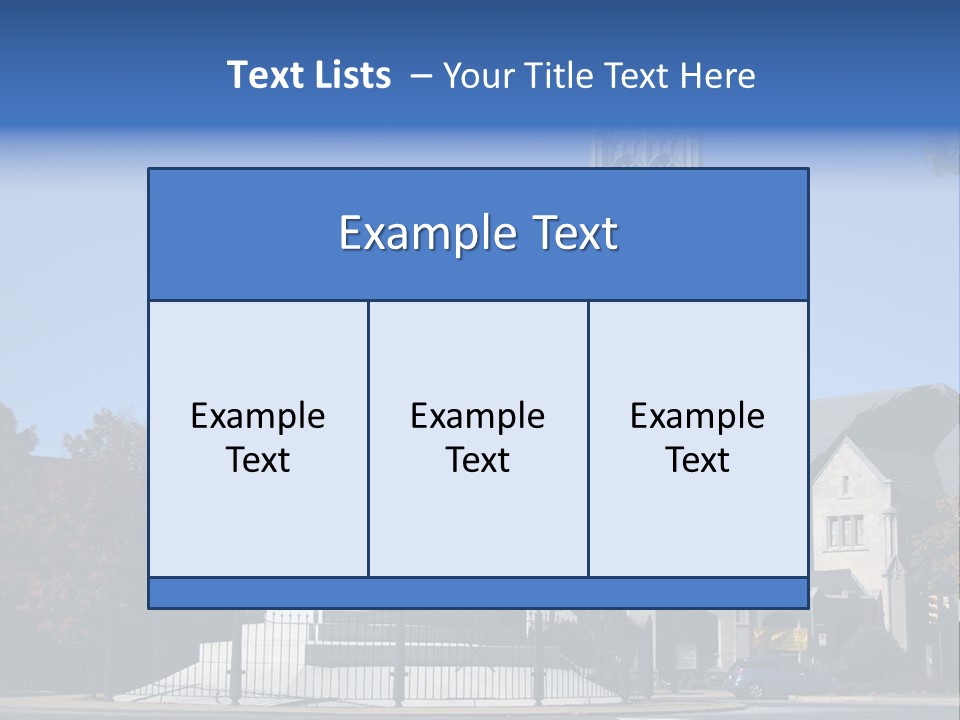 Abstract Architect Shape PowerPoint Template