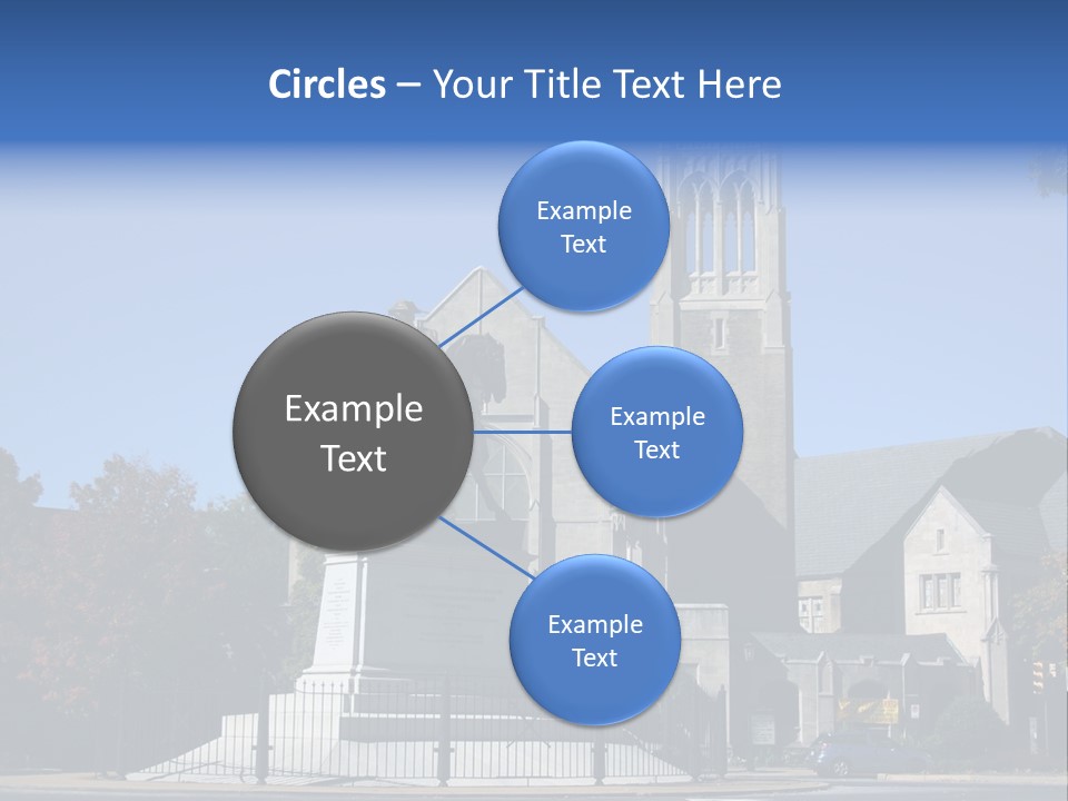 Abstract Architect Shape PowerPoint Template