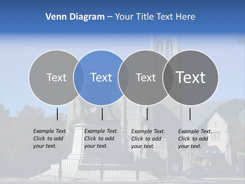 Abstract Architect Shape PowerPoint Template