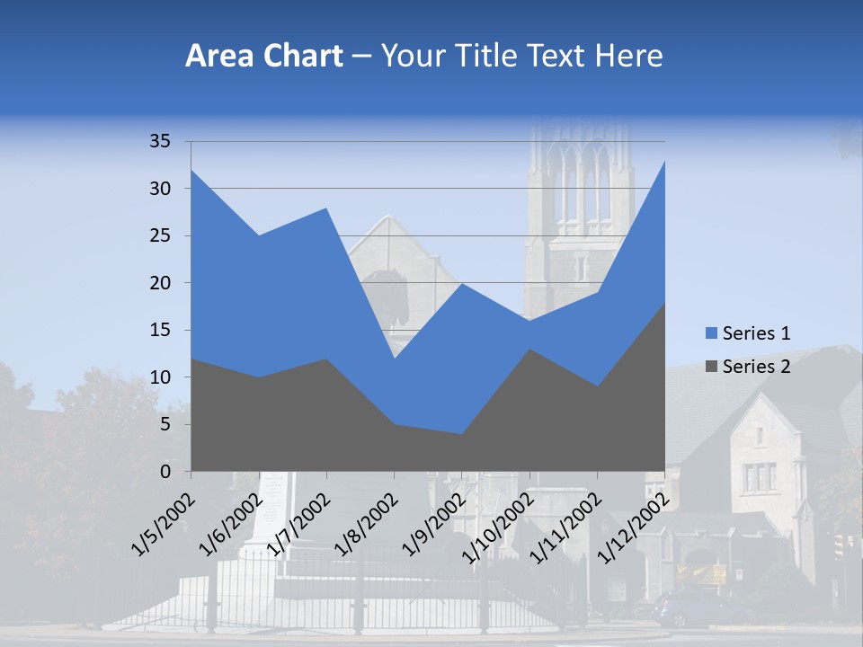 Abstract Architect Shape PowerPoint Template