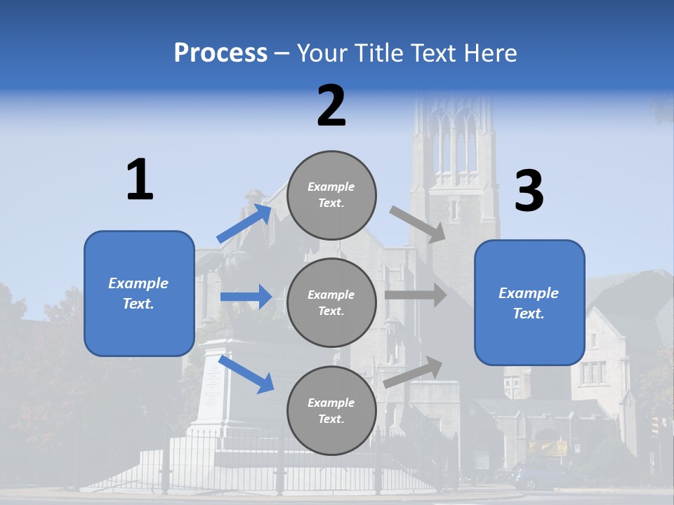 Abstract Architect Shape PowerPoint Template