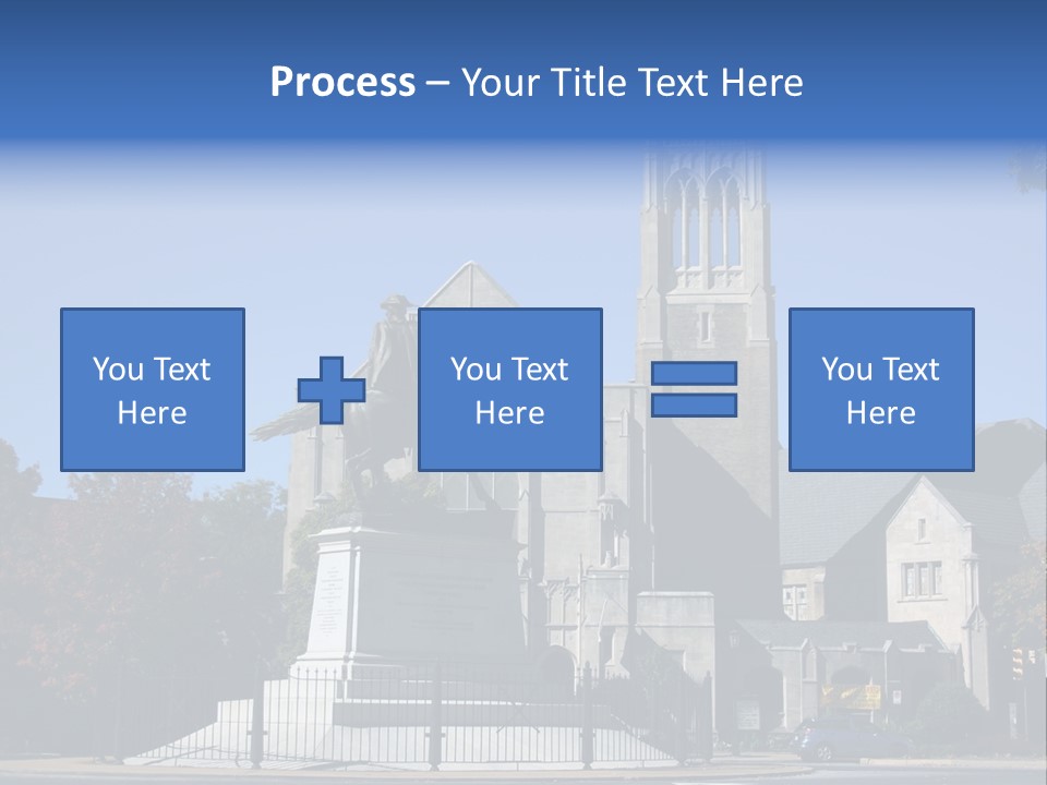Abstract Architect Shape PowerPoint Template