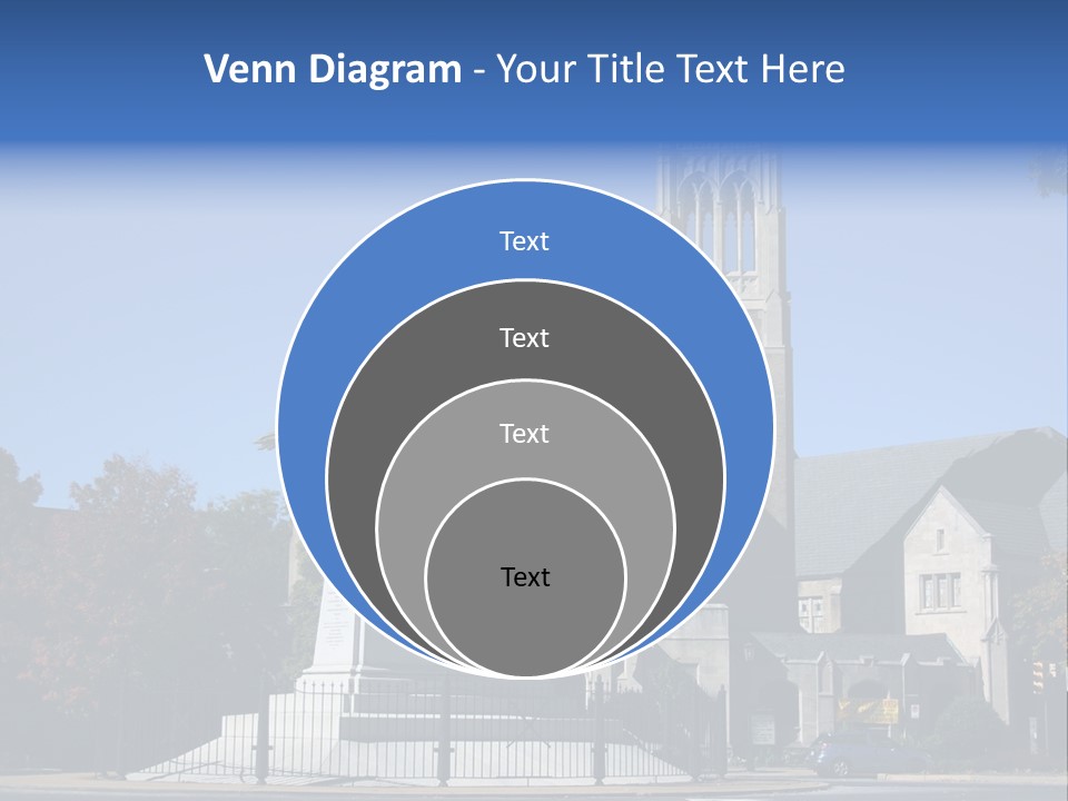 Abstract Architect Shape PowerPoint Template
