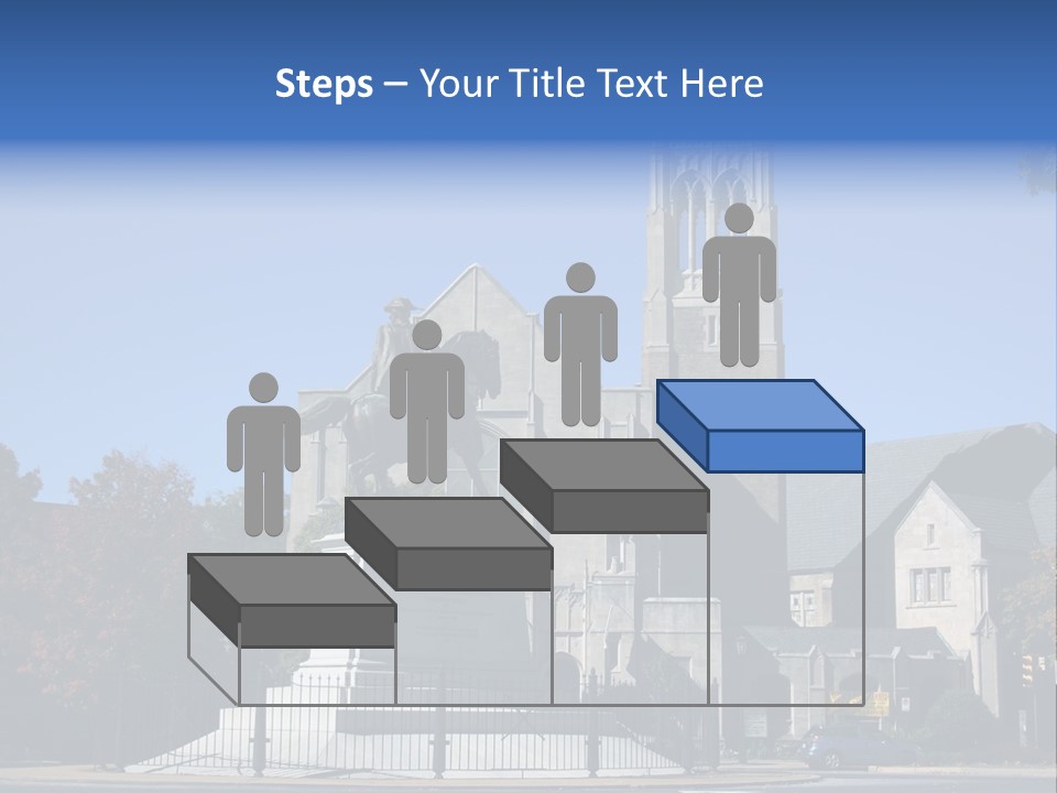Abstract Architect Shape PowerPoint Template
