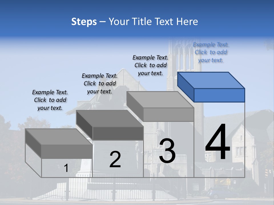 Abstract Architect Shape PowerPoint Template