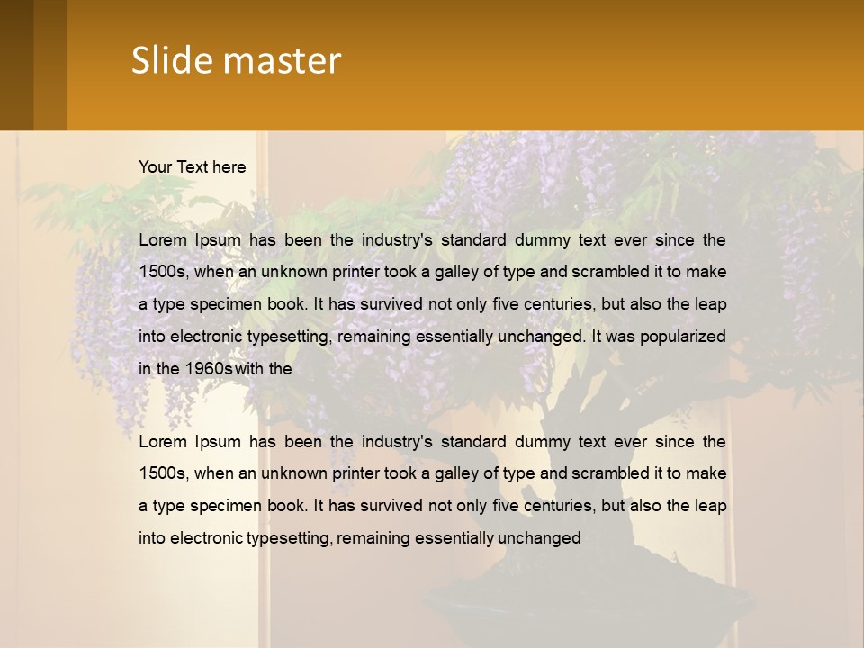 Architecture House Sphere PowerPoint Template