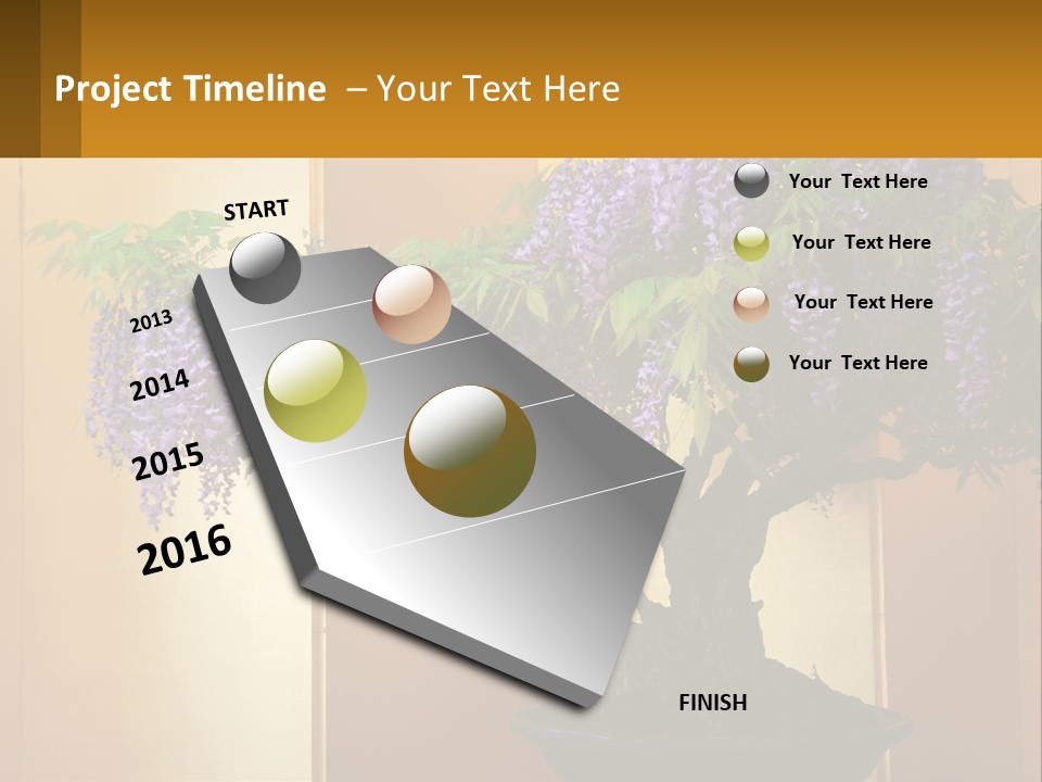 Architecture House Sphere PowerPoint Template