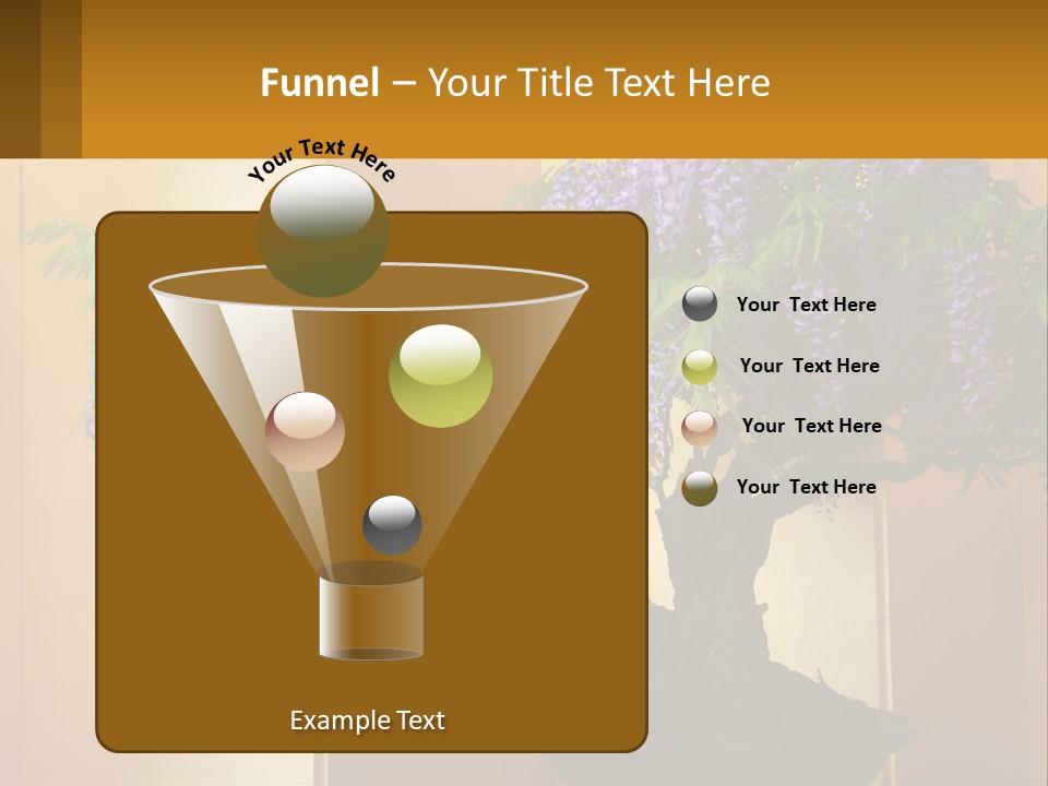 Architecture House Sphere PowerPoint Template