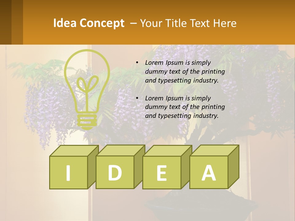 Architecture House Sphere PowerPoint Template