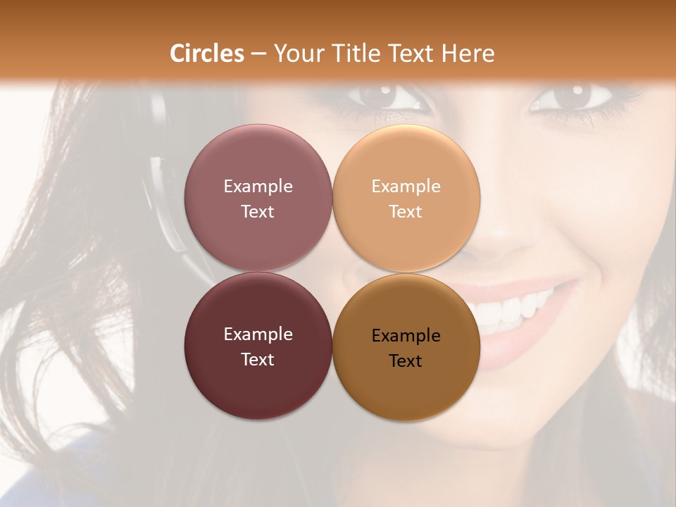 Sphere World Shape PowerPoint Template