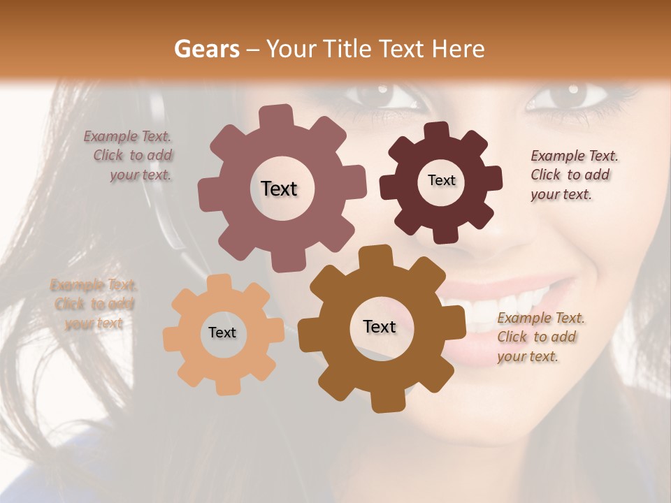 Sphere World Shape PowerPoint Template