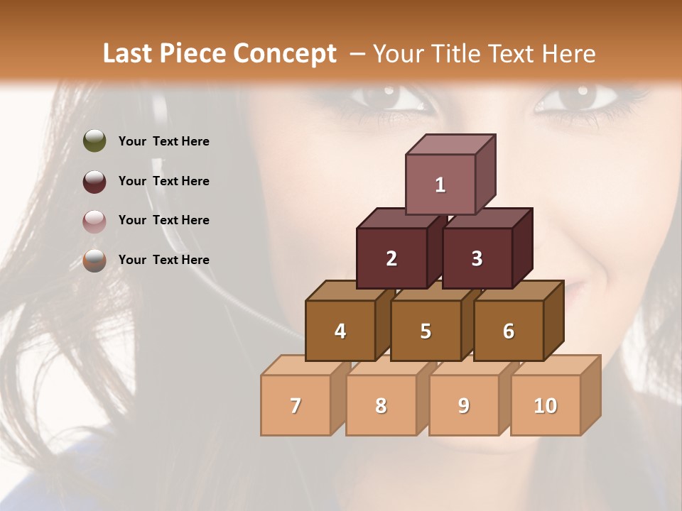 Sphere World Shape PowerPoint Template