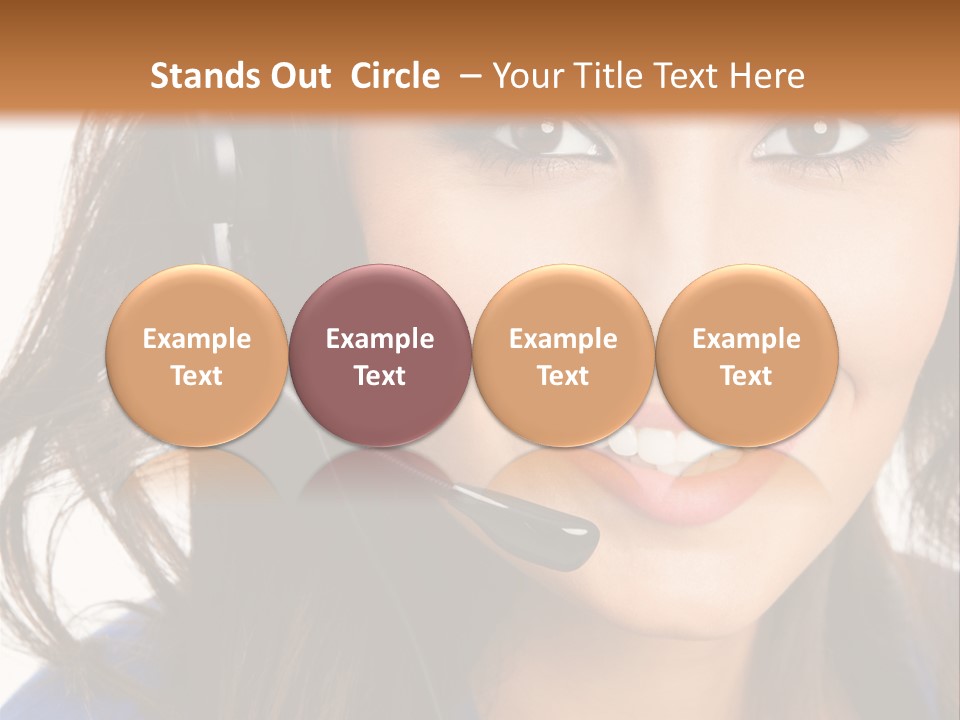 Sphere World Shape PowerPoint Template