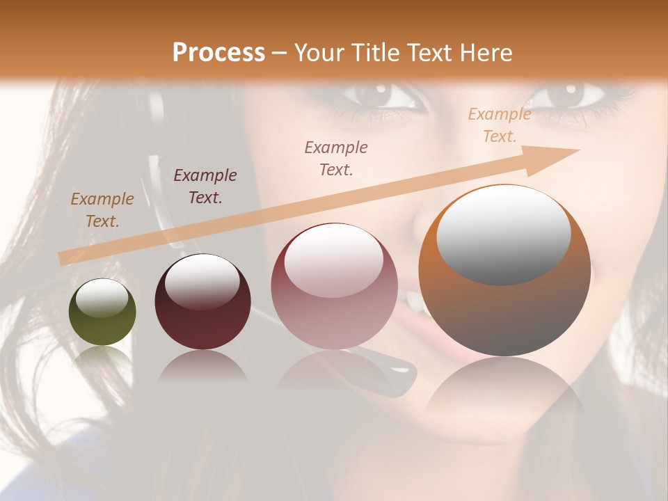 Sphere World Shape PowerPoint Template