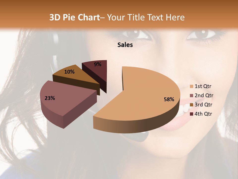 Sphere World Shape PowerPoint Template