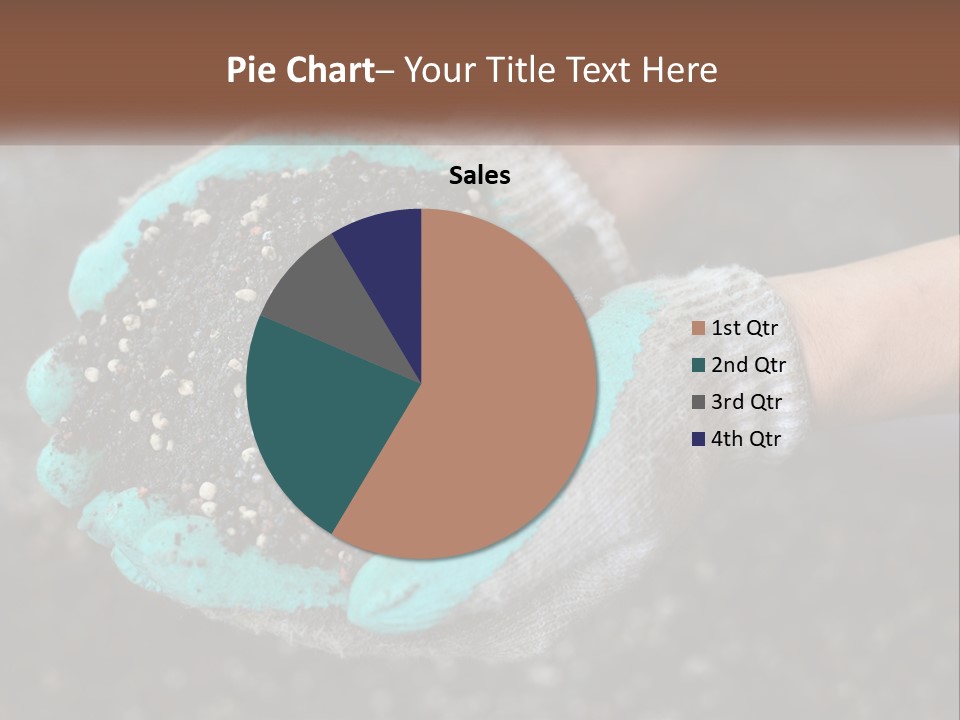 Render Black Sphere PowerPoint Template