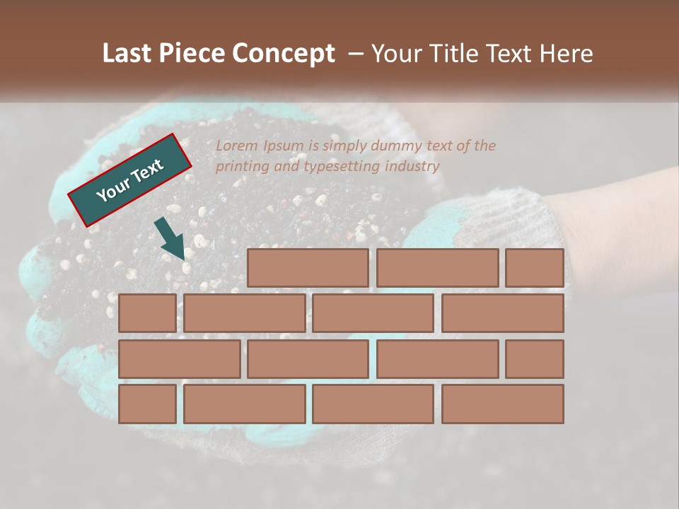 Render Black Sphere PowerPoint Template