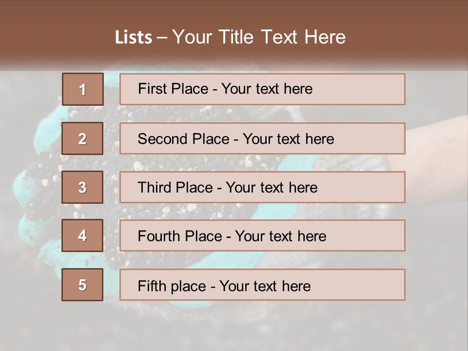 Render Black Sphere PowerPoint Template