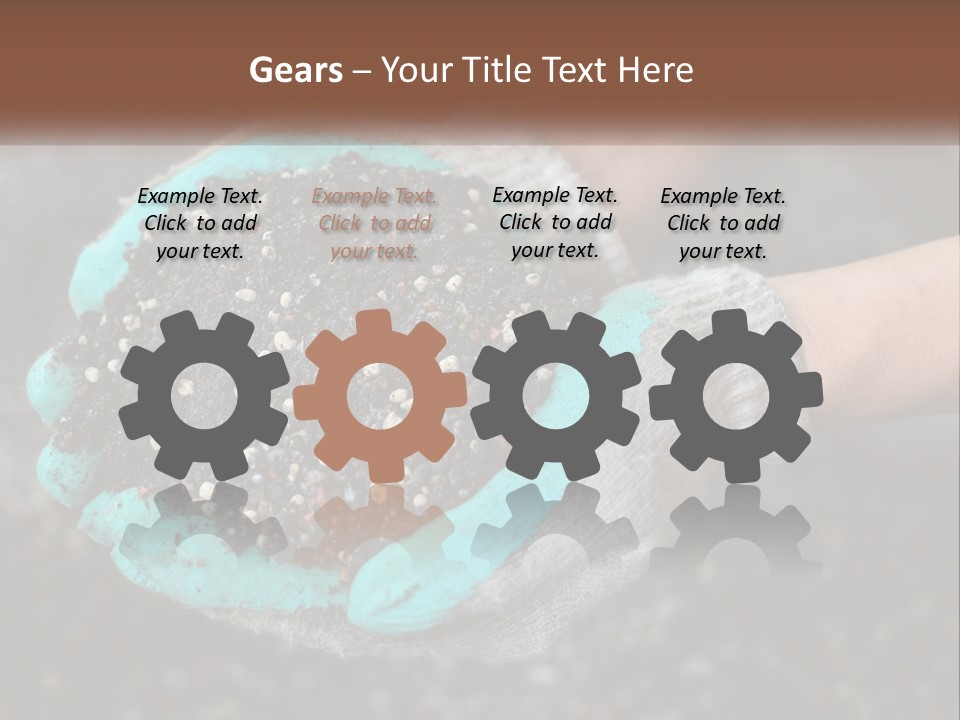 Render Black Sphere PowerPoint Template