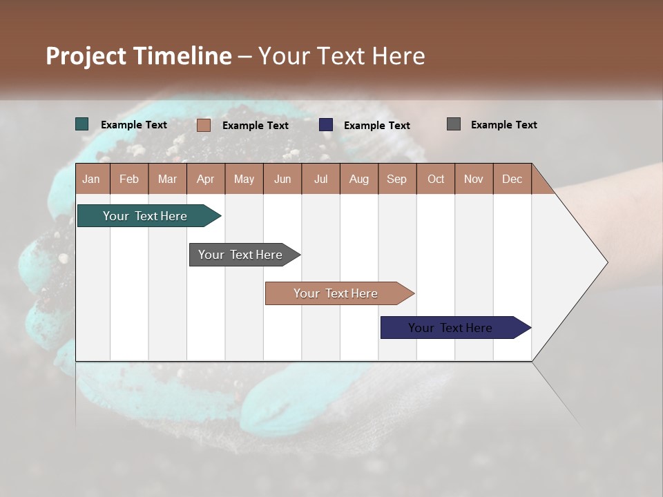 Render Black Sphere PowerPoint Template