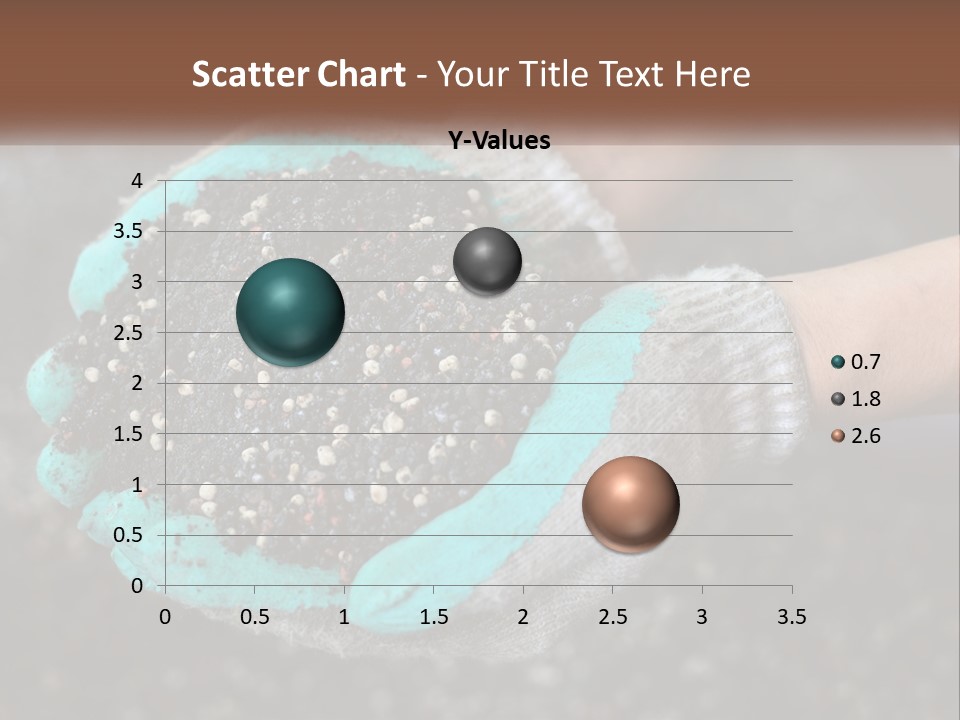 Render Black Sphere PowerPoint Template