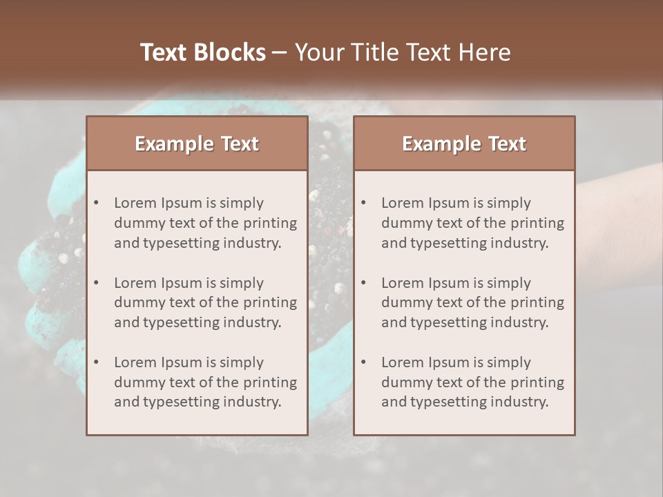 Render Black Sphere PowerPoint Template