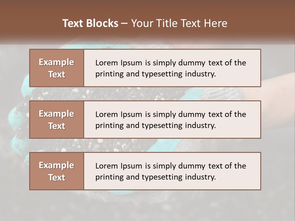 Render Black Sphere PowerPoint Template