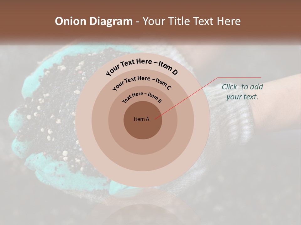 Render Black Sphere PowerPoint Template