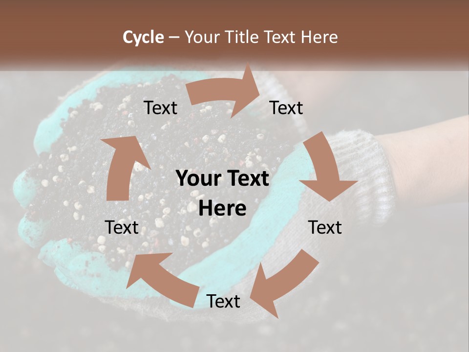 Render Black Sphere PowerPoint Template