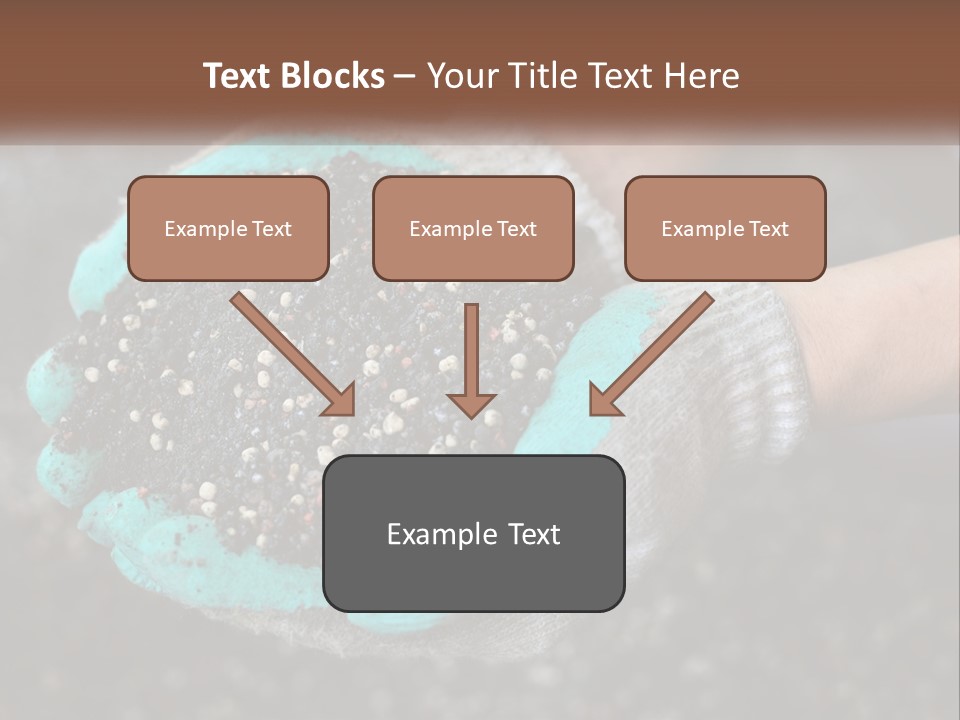 Render Black Sphere PowerPoint Template