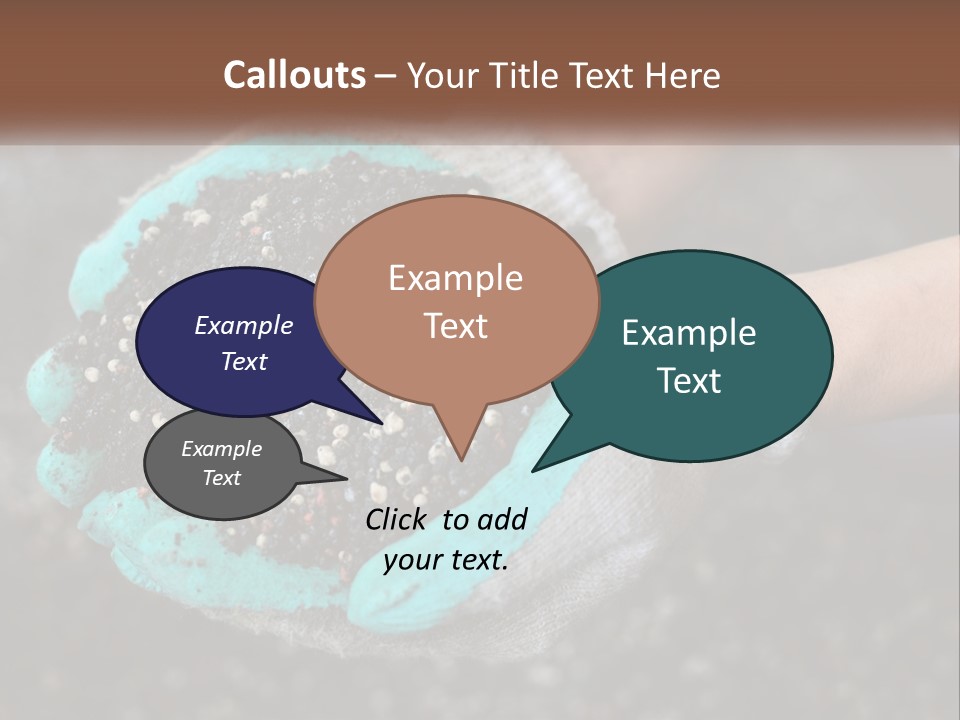 Render Black Sphere PowerPoint Template