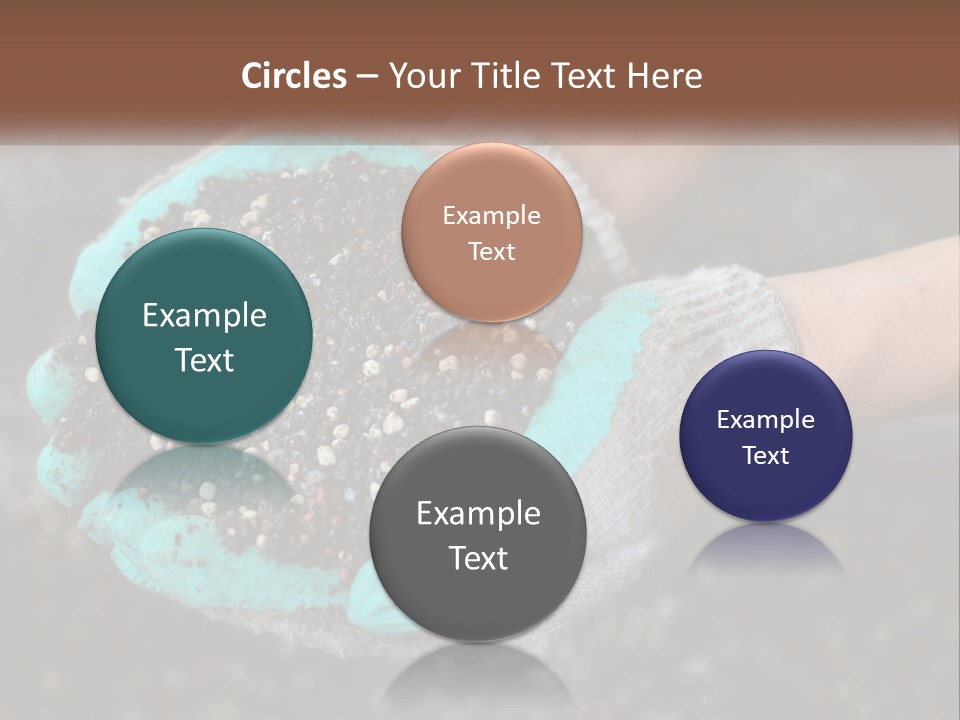 Render Black Sphere PowerPoint Template
