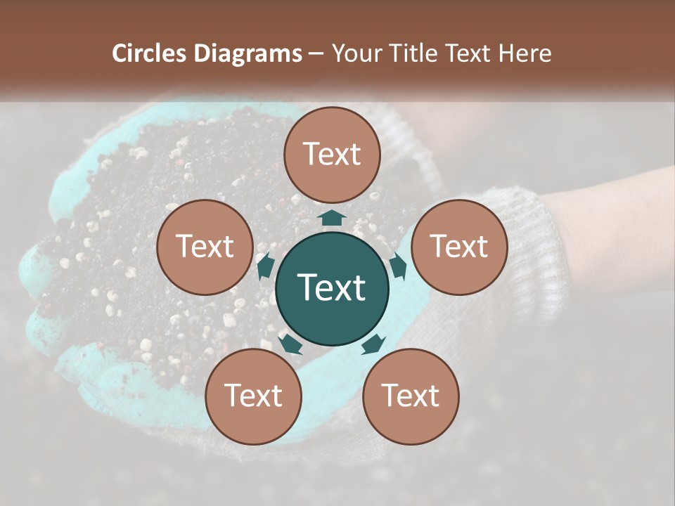 Render Black Sphere PowerPoint Template