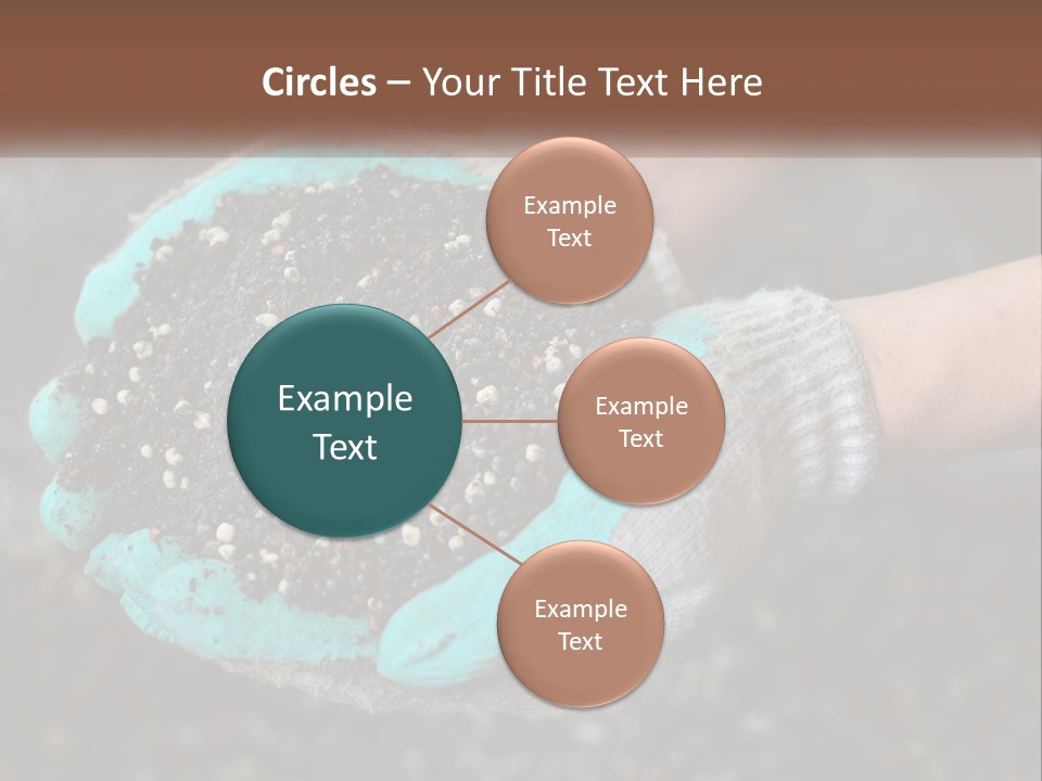 Render Black Sphere PowerPoint Template