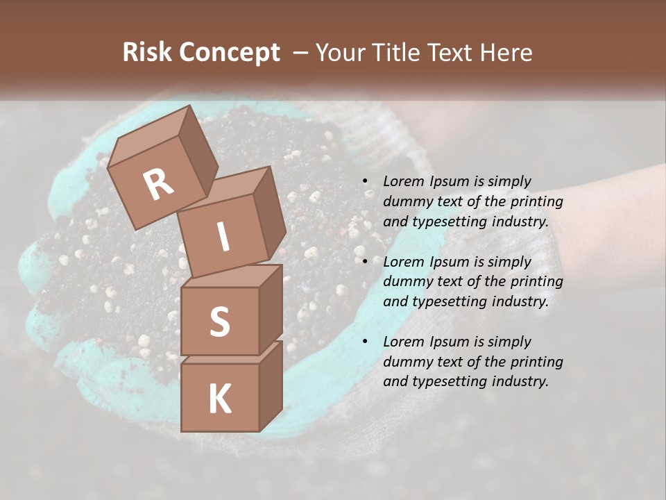 Render Black Sphere PowerPoint Template