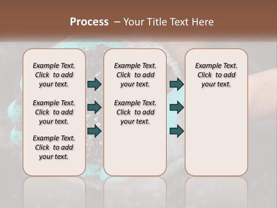 Render Black Sphere PowerPoint Template