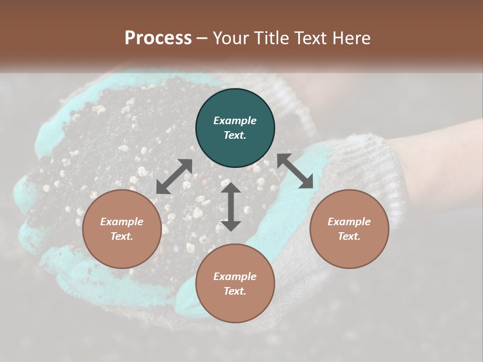 Render Black Sphere PowerPoint Template