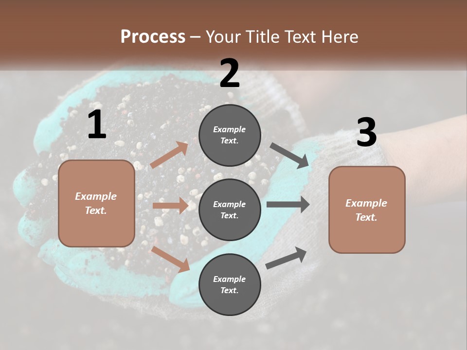 Render Black Sphere PowerPoint Template