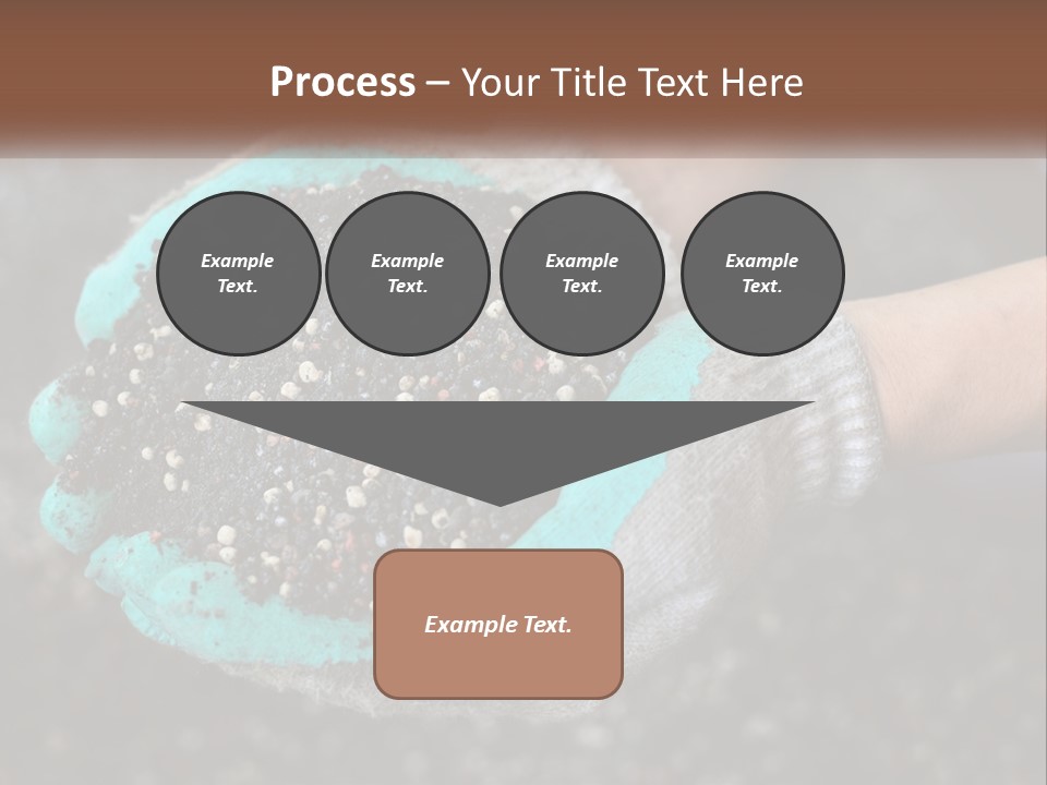 Render Black Sphere PowerPoint Template