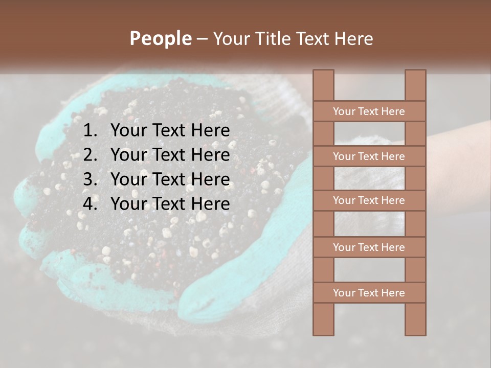 Render Black Sphere PowerPoint Template