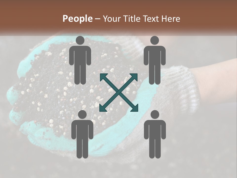 Render Black Sphere PowerPoint Template