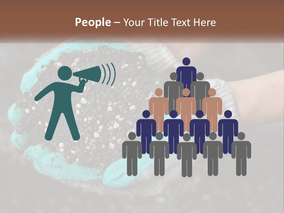 Render Black Sphere PowerPoint Template