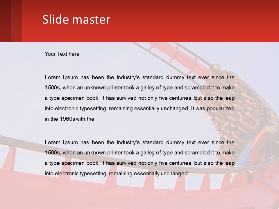 View Modern Light PowerPoint Template