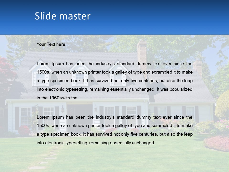 Modern Black Environment PowerPoint Template