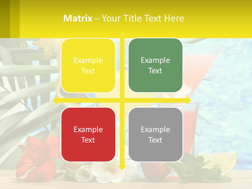 Planet City Downtown PowerPoint Template